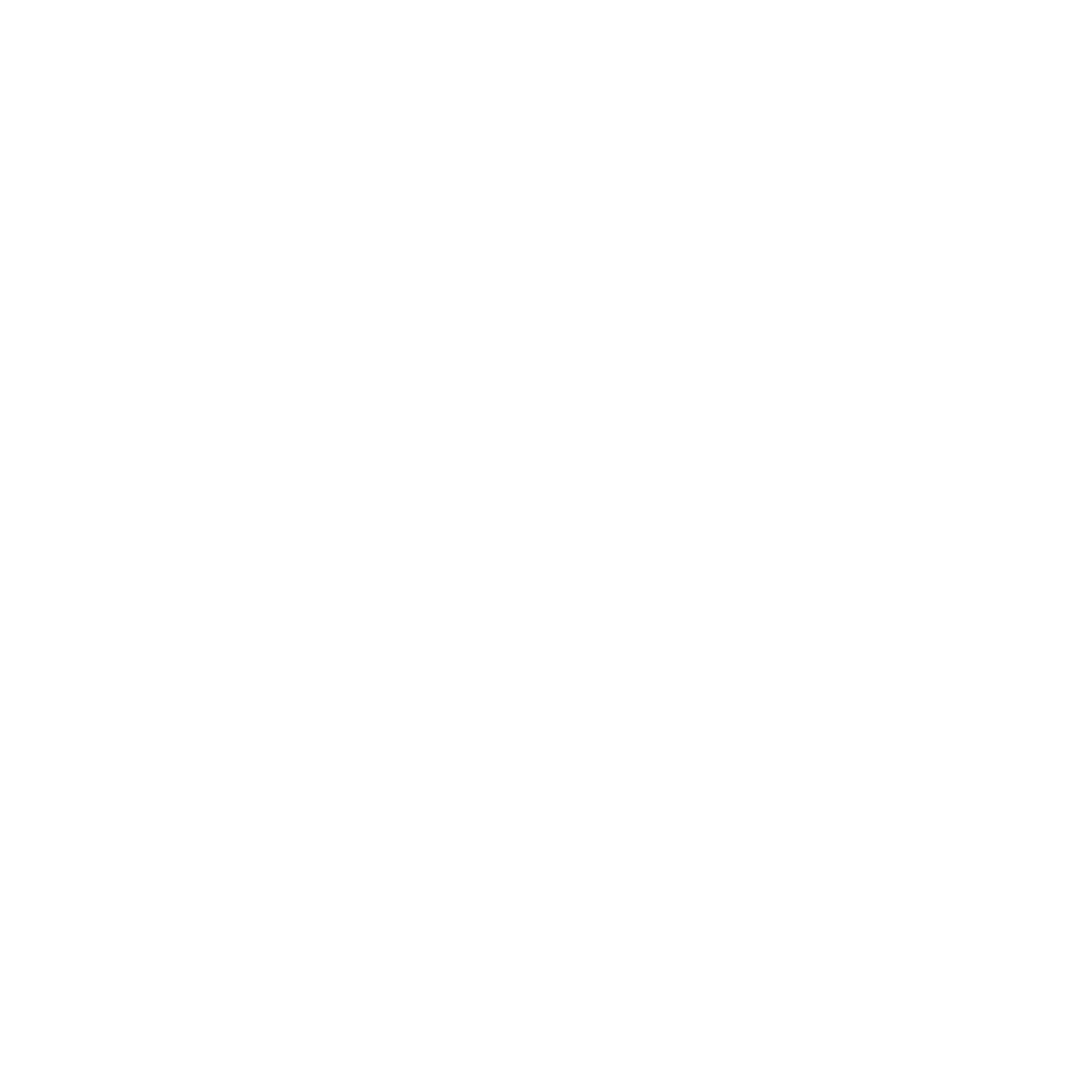 White outline icon of a money bag with a dollar sign, with an downward arrow next to it.