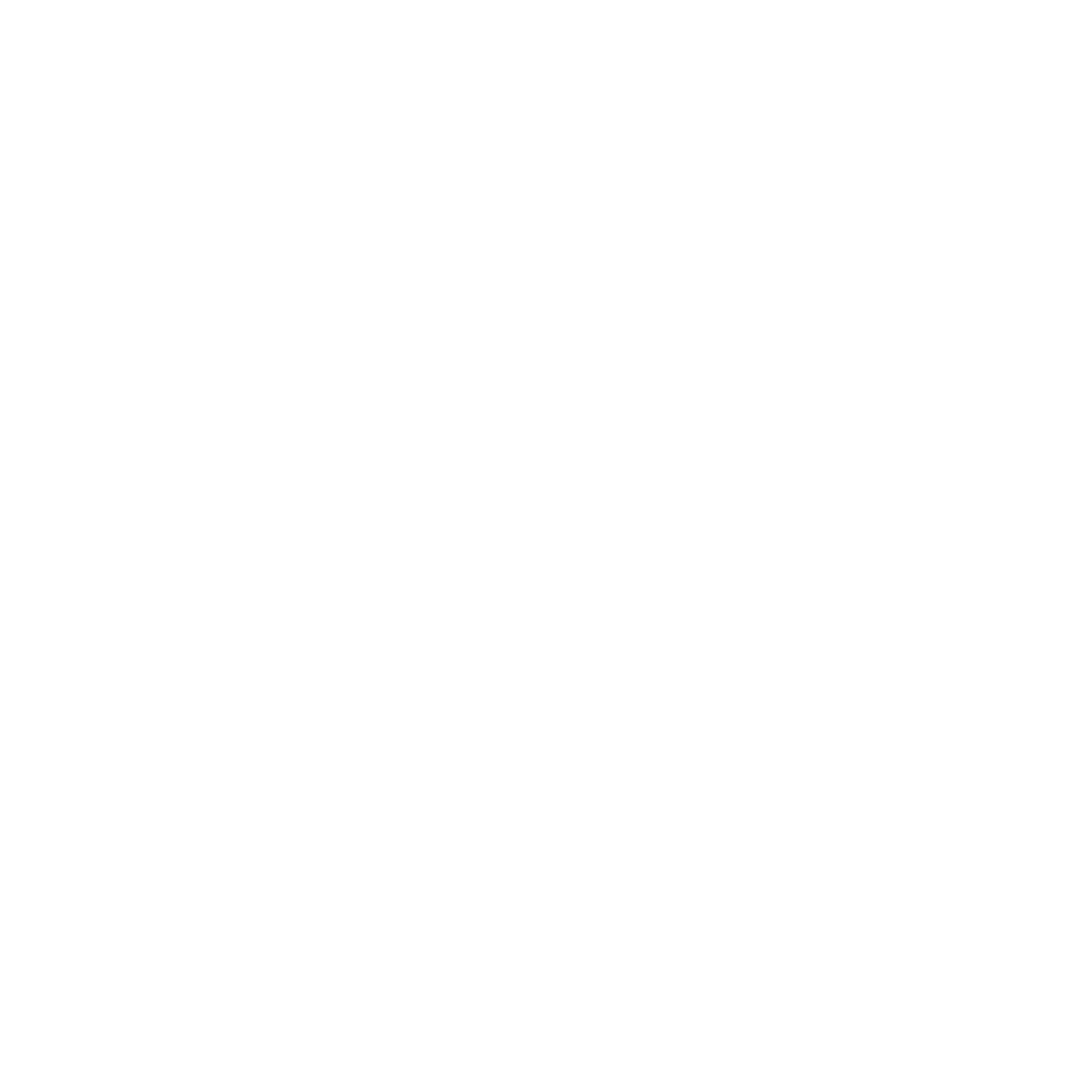 White outline icon of an arrow pointing upward with a trail behind it.